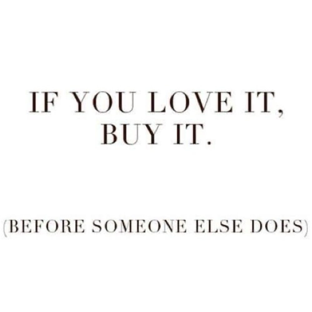 Love it 🥰 Buy it 💝